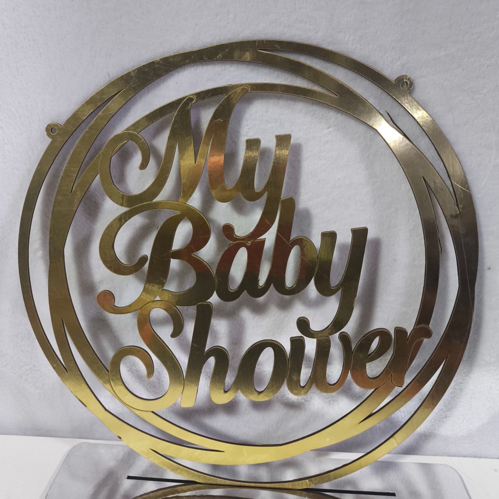 MDF My Baby Shower en Dorado, en alquiler en MTK